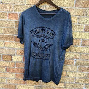 Vintage Robin's Jeans Studded T Shirt XXL